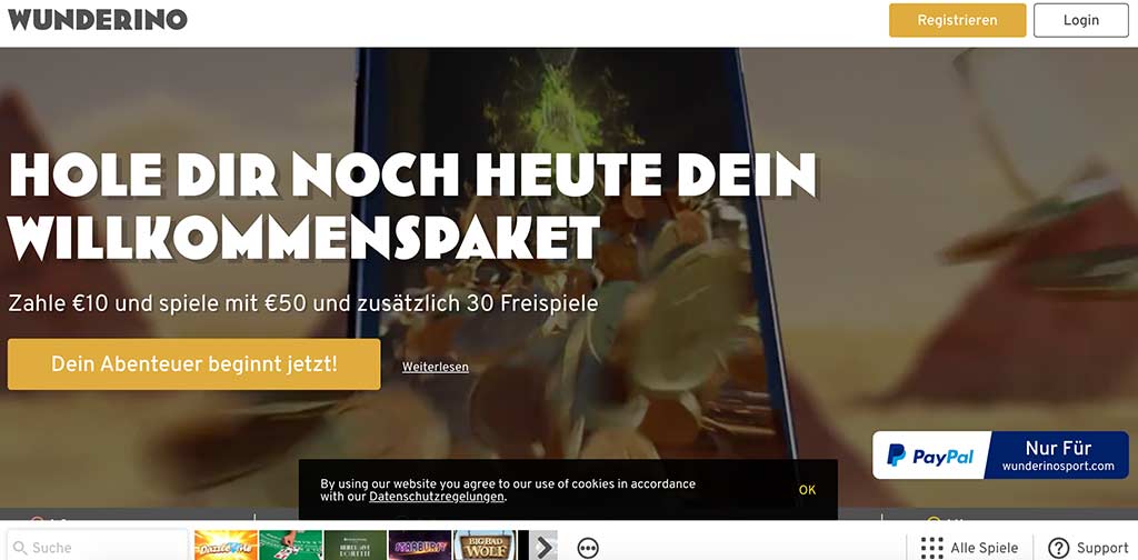 Wunderino Bonus