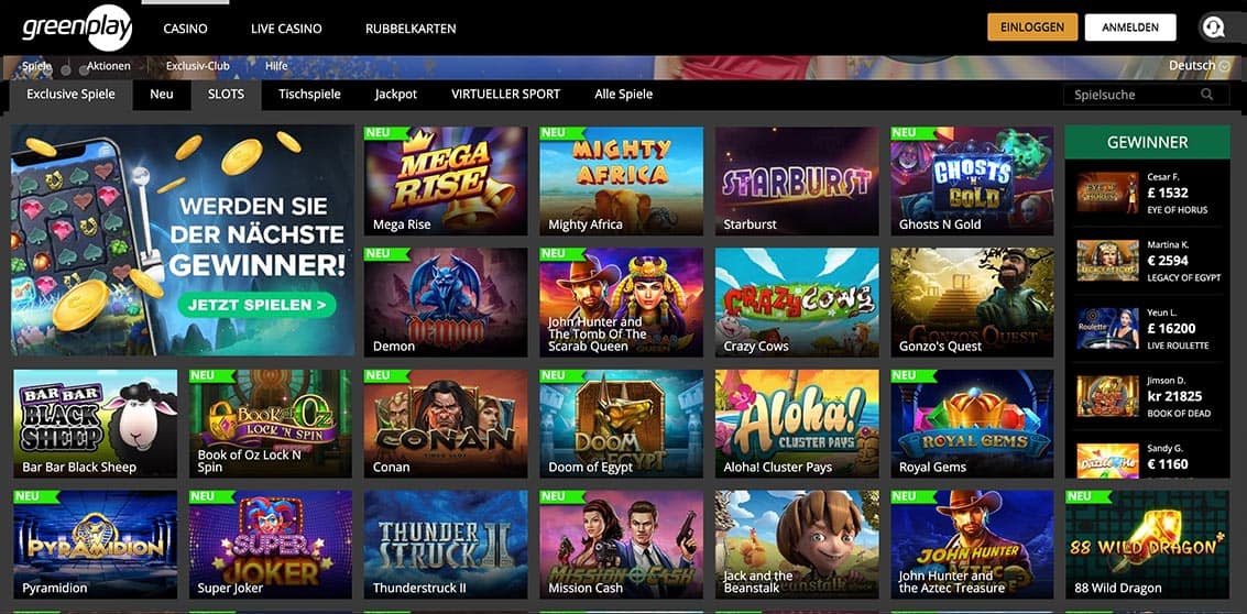 Greenplay Casino Promotions