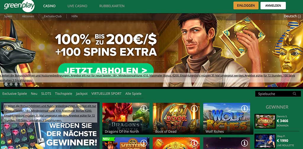 Greenplay Bonus