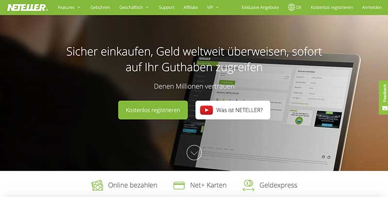 Neteller Online Bezahlen