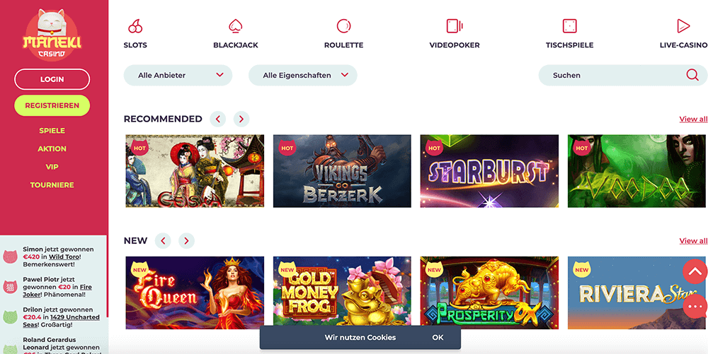 Maneki Casino Slots