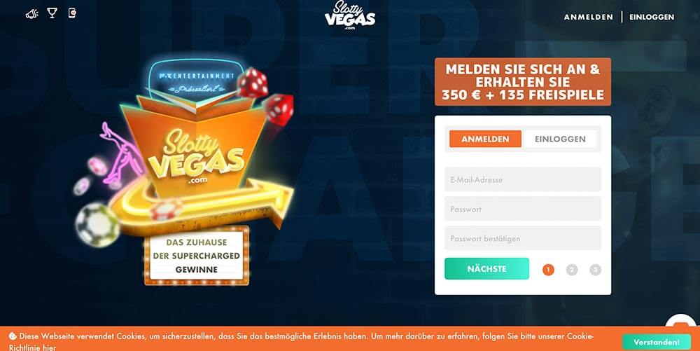 Slotty Vegas Bonus