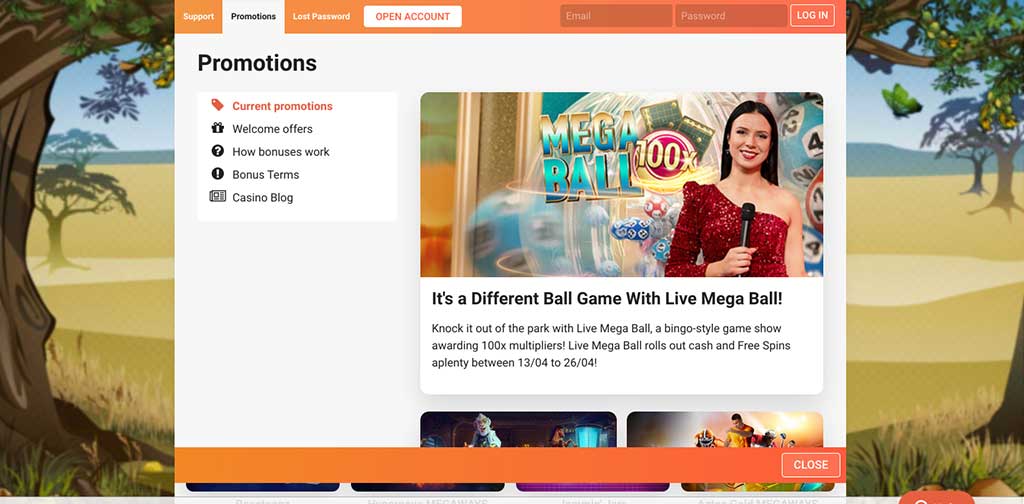 LeoVegas Casino Promotion