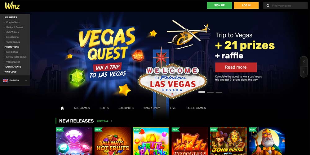 Winz Casino Review