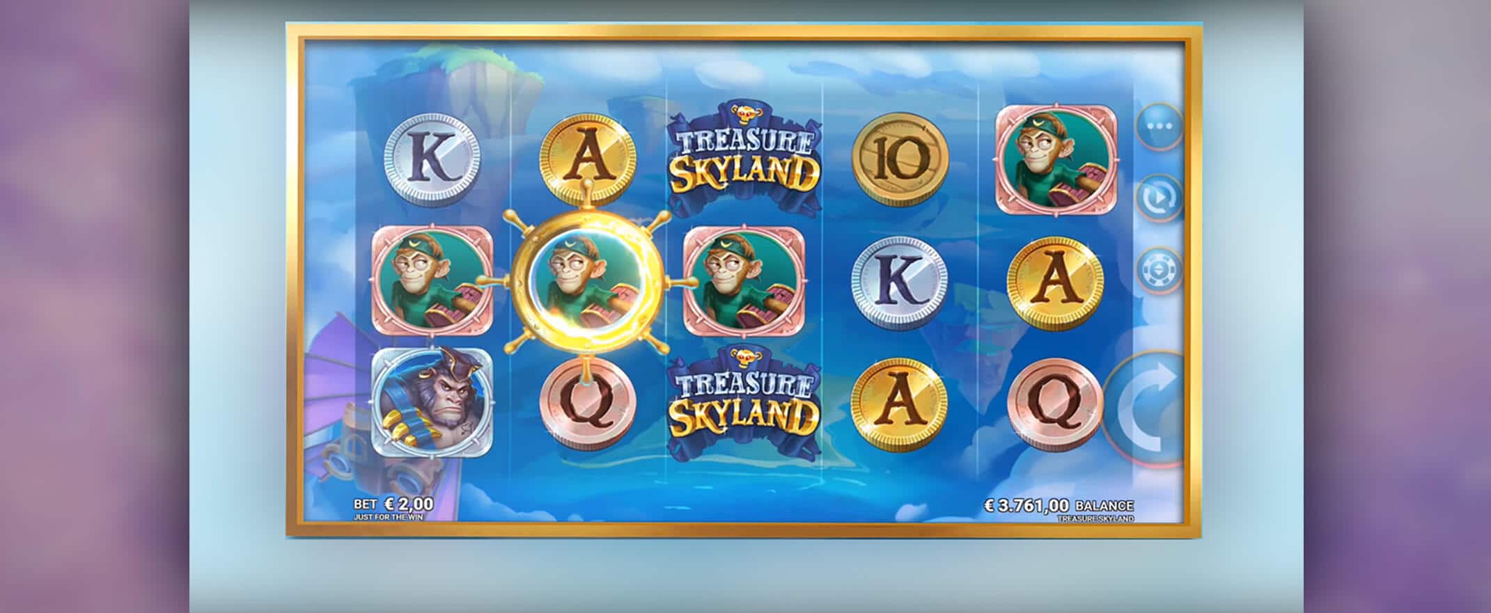 Treasure Skyland Microgaming