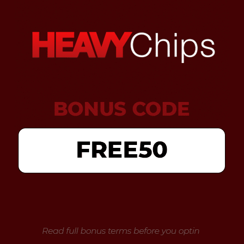 50 Free No Deposit Bonus at Heavy Chips Casino