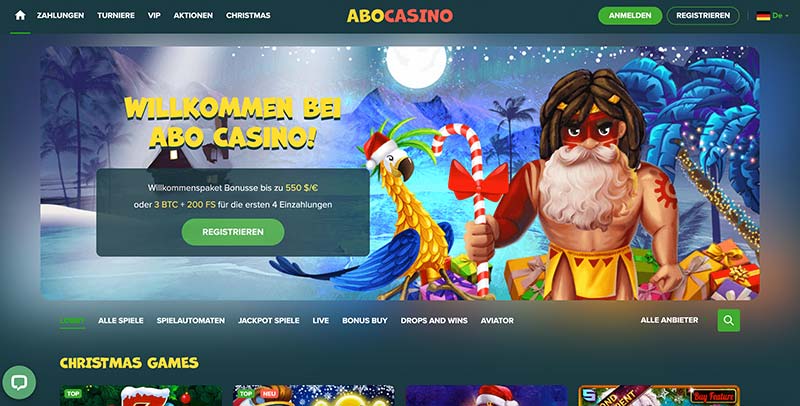 Abo Casino Willkommen