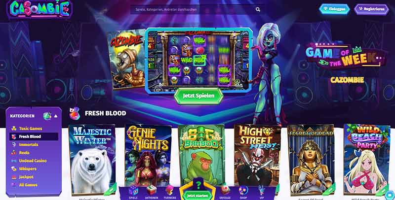 Casombie Casino Live Casino