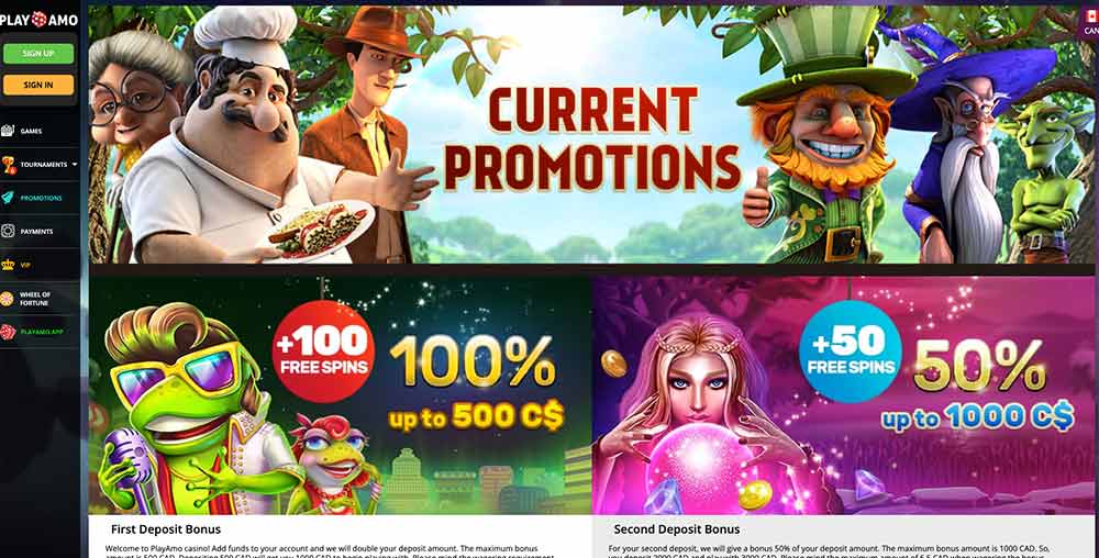 Playamo Ongoing Promotions