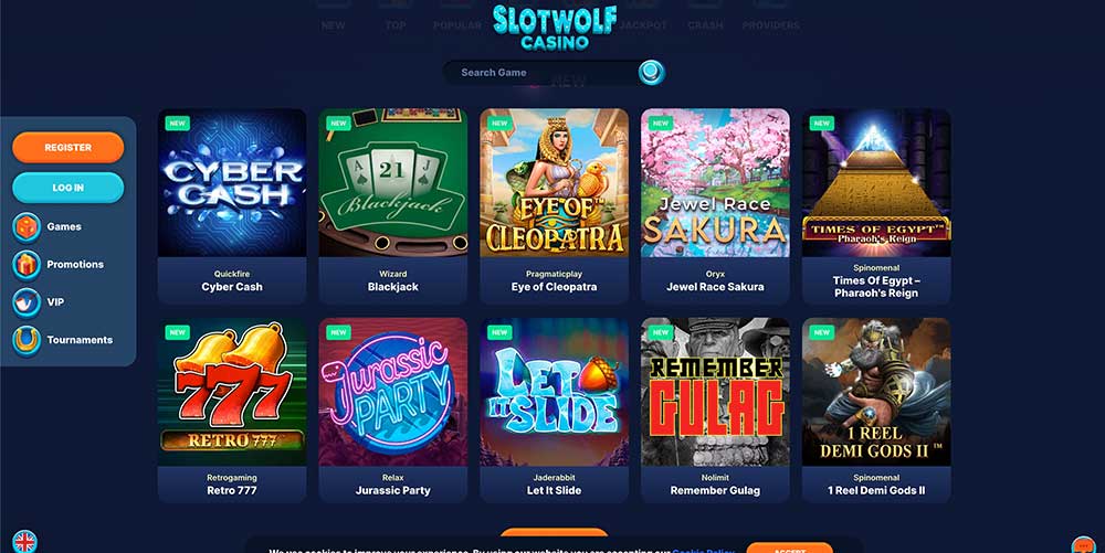 Slot Wolf Casino Slots