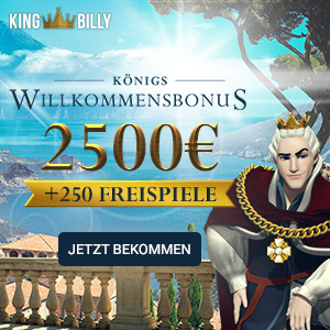 King Billy Bonus 10Eur