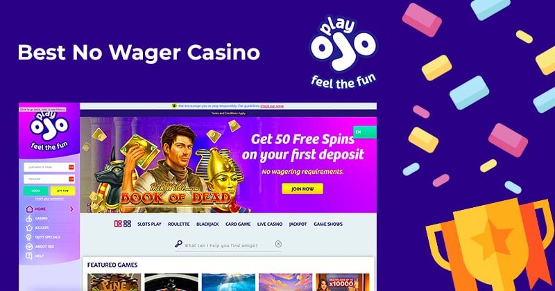 Best No Wagering Casino UK