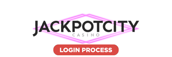 Jackpot City logo - Login Process