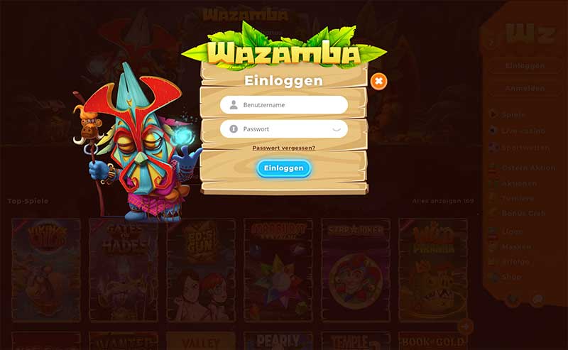 wazamba casino