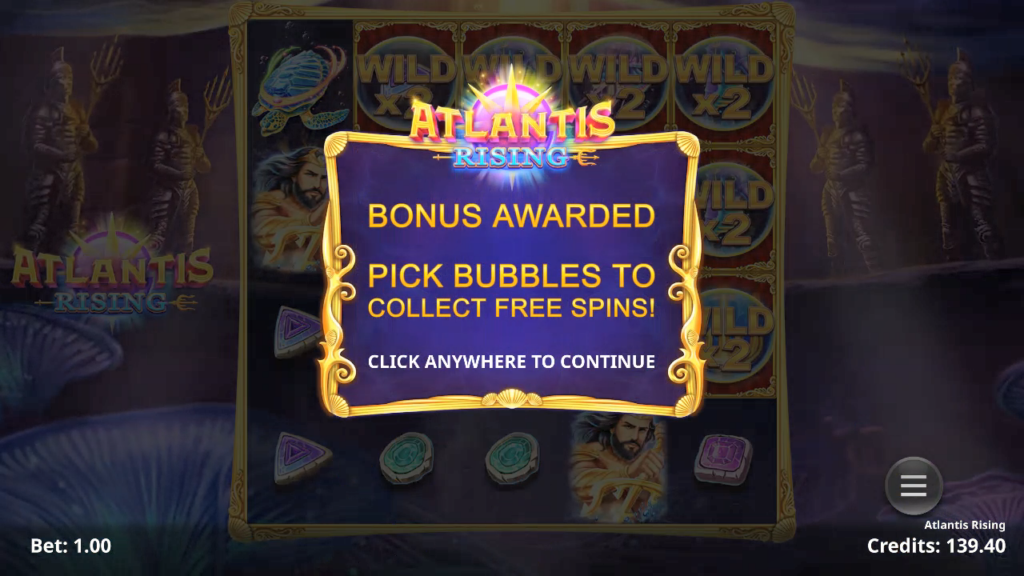 Atlantis Rising Bonus Feature