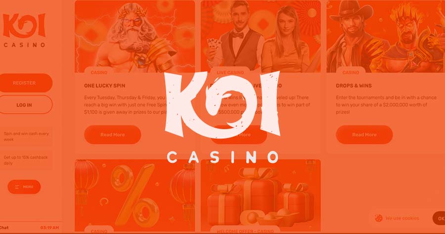 Koi Casino Massive Welcome Offer