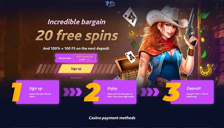 7Bit Casino Newest No Deposit Bonus in Canada