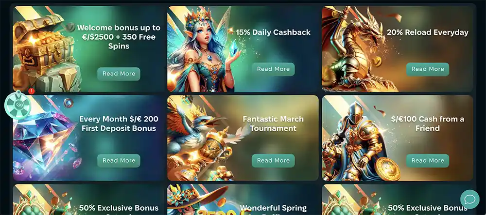 Promotions and Bonuses at Wins Royal Casino