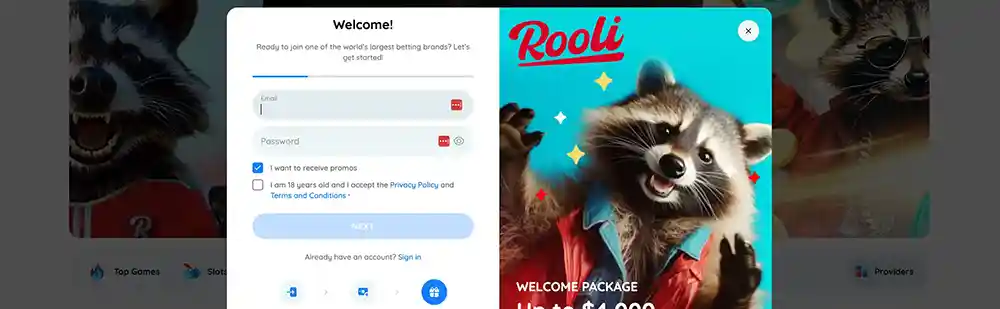 Rooli - New No Deposit Casino Canada