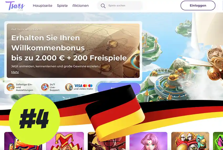 Tsars Casino - Best Casino Deutschland