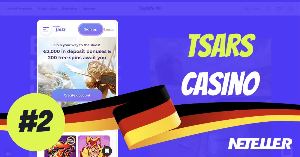 Tsars - Neteller Casino Test