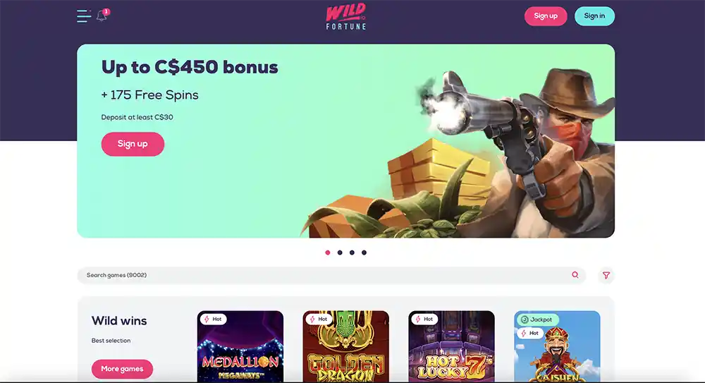 Wildfortune Casino Review