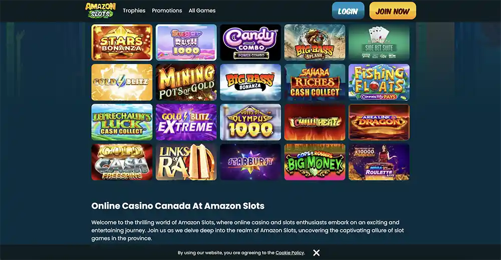 Amazon Slots Ontario