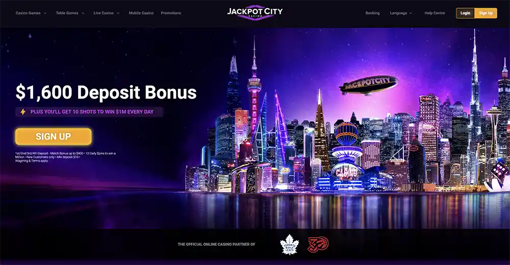 Jackpot City Ontario licensed
