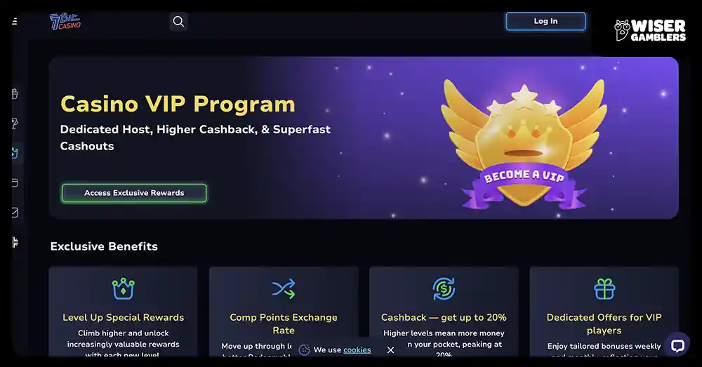 7Bit Casino VIp Rewards