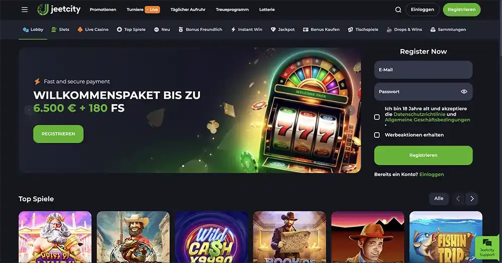 JeetCity Casino Erfahrungen