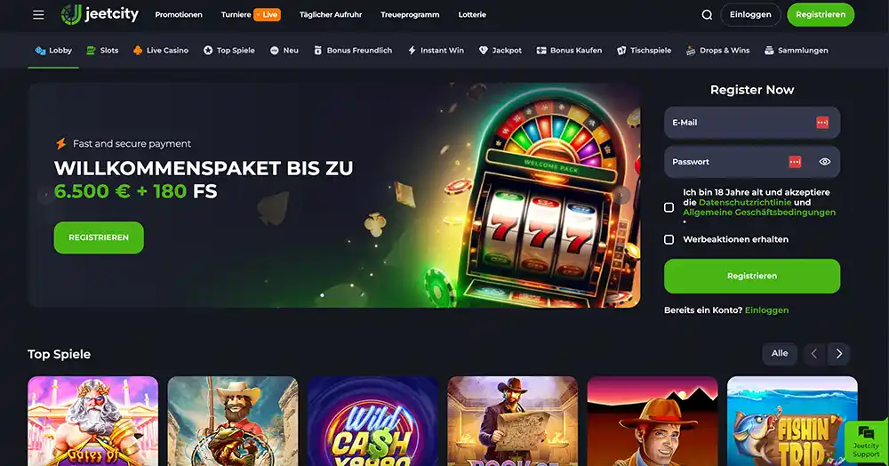JeetCity Casino Neue Casino 