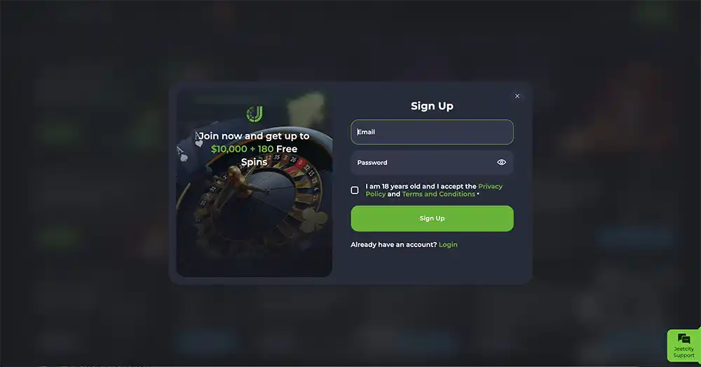 Jeetcity Welcome Bonus