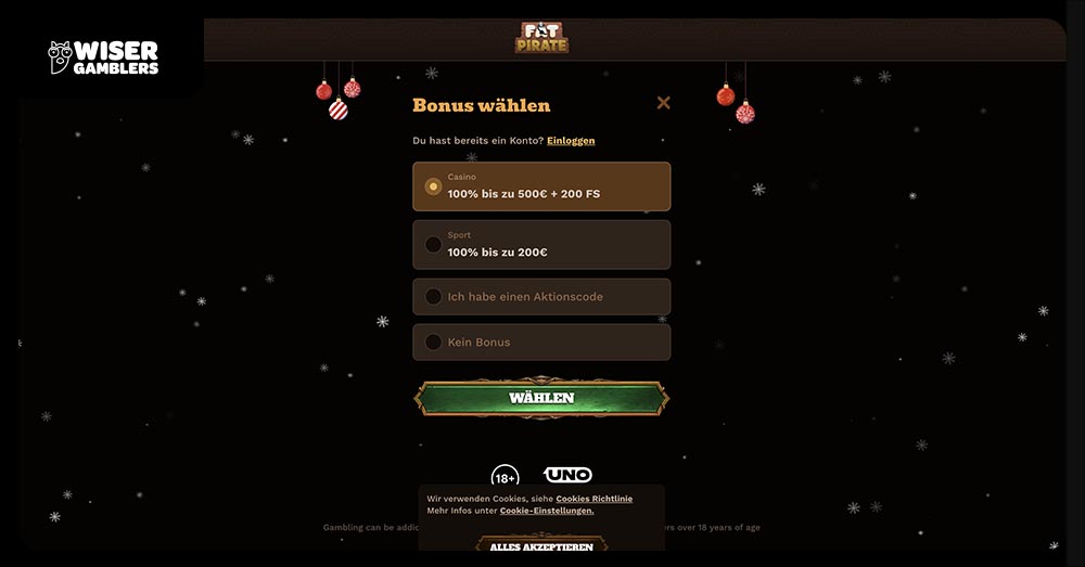Casino Boni FatPirate