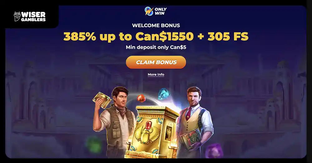 OnlyWin Casino Exclusive Bonus