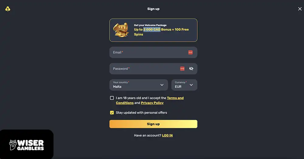 Rocketplay Sign Up Bonus