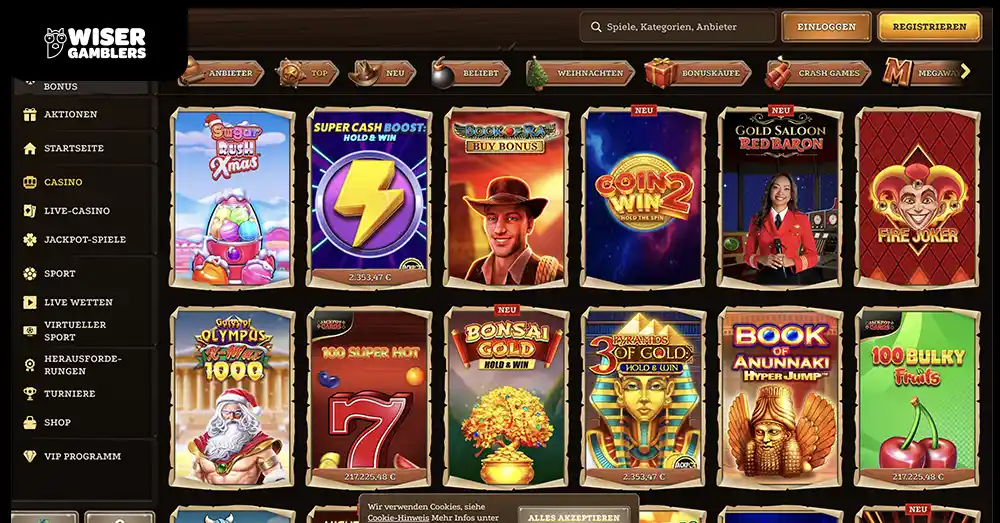 Lizaro Casino Neue Lobby